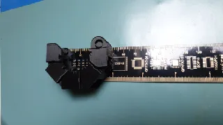 Open drag chain optimized for printing