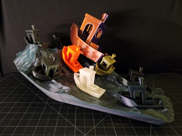 Benchy benchy holder/display stand by corrado33 | Download free STL ...