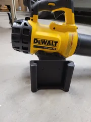 Wall mount for DeWalt leaf blower