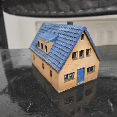 HO scale house "House zero"