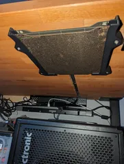 Prusa Mini+ Steel Sheet Holder (for under tables, shelfs or on walls)