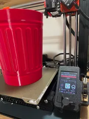 Vase Mode Trash Can