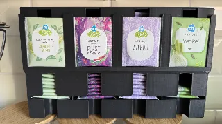 Modern Tea Organizer, Tea Dispenser