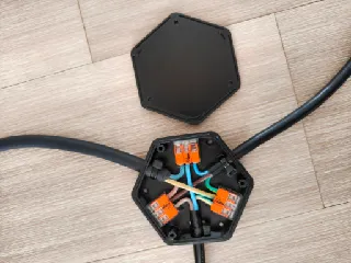Snap-In Wago 221 3-Way Junction Box