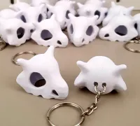 Cubone Keychain
