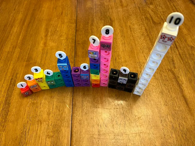 MathLink Numberblocks compatible number plates by BaldPrinter ...