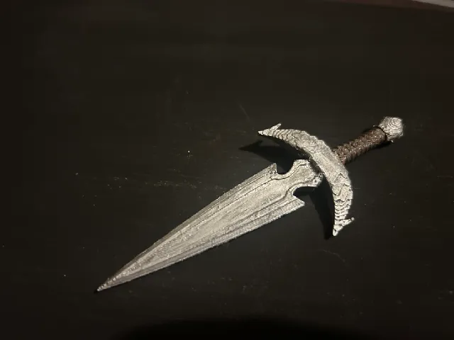 Skyrim Mehrunes Razor (larger) by JakeFromStateFarm | Download free STL ...