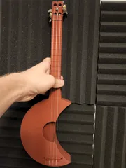 Triotune - 3 string ukulele-like instrument version 3
