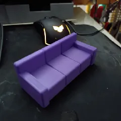Dollhouse couch and chair