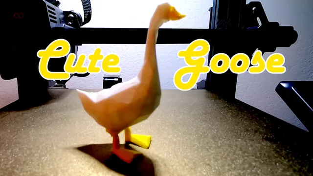 interlocking goose model by Liam West | Download free STL model ...