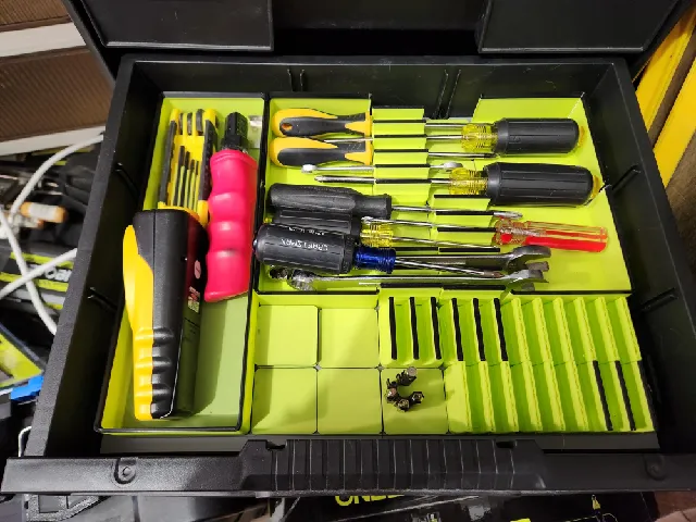 Make of HART Stack System drawer baseplates for Gridfinity Bins by ...