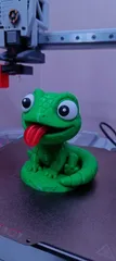 Cute Baby Lizard Figurine (No AMS required / Easy Print)