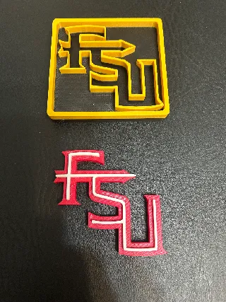 FSU Lettermark by joejuan | Download free STL model | Printables.com