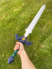 Legend of Zelda Master Sword (BOTW) (TOTK) (Full Scale)