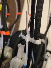 Prusa XL soft TPU cable clip to extruder / Prusa XL Kabel Clip für Soft TPU