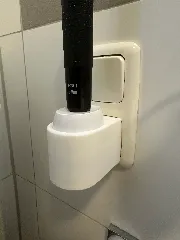 Minimalist Oral-B Braun Electric Toothbrush Wall Mount