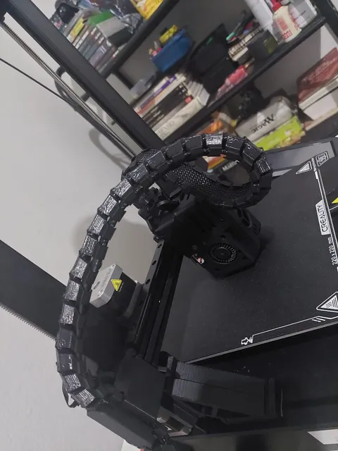 Make of Ender 3 V3 SE Spine cable chain support link by DomLuck ...