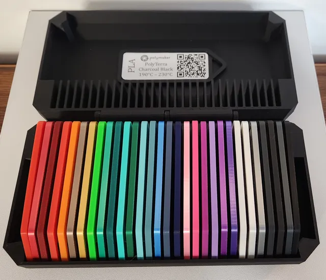 Make of Filament Swatch Library by Apathy_LED | Download free STL model ...