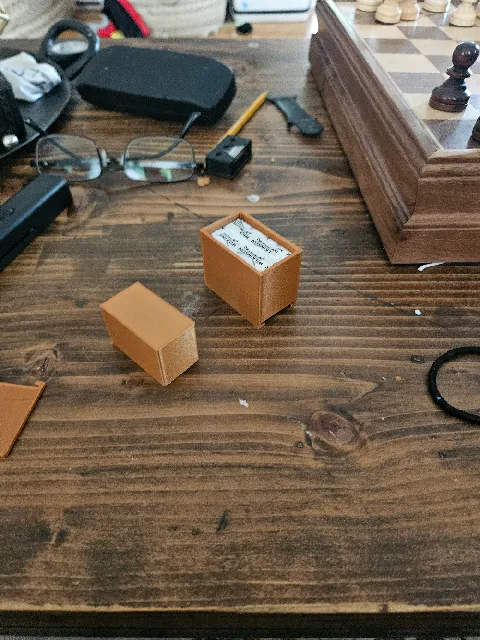 Make of Double edge razor blade gravity dispenser by Cj Blank ...
