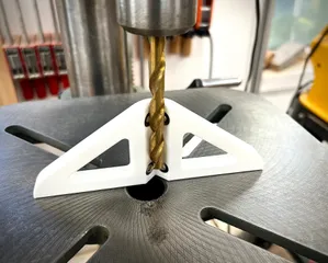 Drill press table leveler