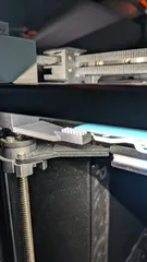 Gantry mounted nozzle wiper for Core One (A1 brush)