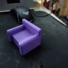 Dollhouse couch and chair