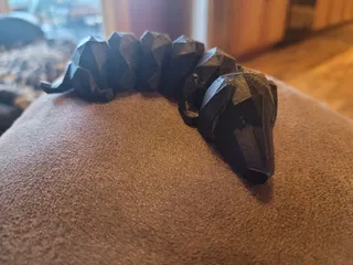 Flexible Dog - low poly Dachshund