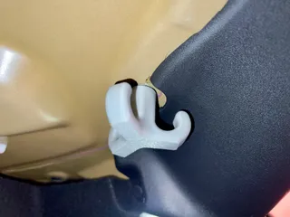Tesla Model 3 trunk hook