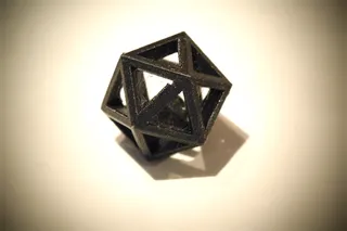 Rattling Impossible D20 Cat Toy (Print in Place)