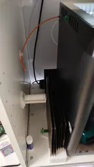 Wall-mounted filament spool holder