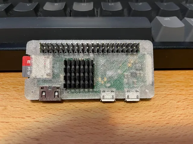 Make of Slim Raspberry Pi Zero WH / Zero 2 W Case by Patleo258 ...