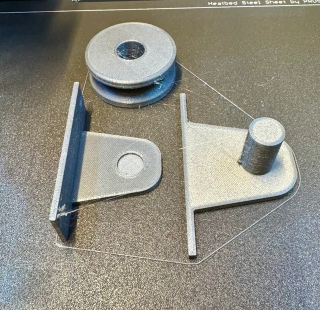 Make of Rope pulley by Truchsess | Download free STL model | Printables.com