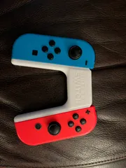 Joycon Grip with Front-Looking LED Windows
