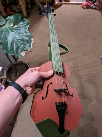 Modular Fiddle 4-String Violin V4 by OpenFabPDX | Download free STL ...