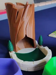 Remixed Wingspan dice tower