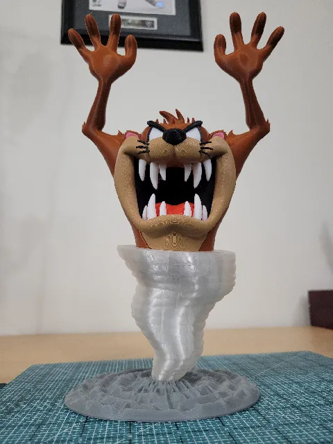 Make of Tazmanian Devil by Matt Hewitt | Download free STL model ...