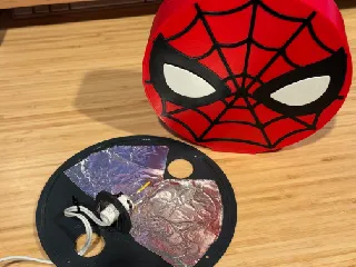 Spiderman lamp