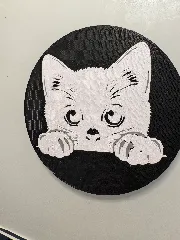 Cute Black Cat Coasters - 14 Pack