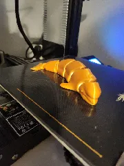 Articulated Beluga whale