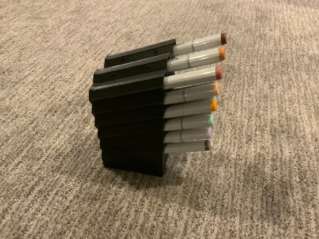 Make of Modular Vertical Honeycomb Copic Marker Stand by WP Expert ...