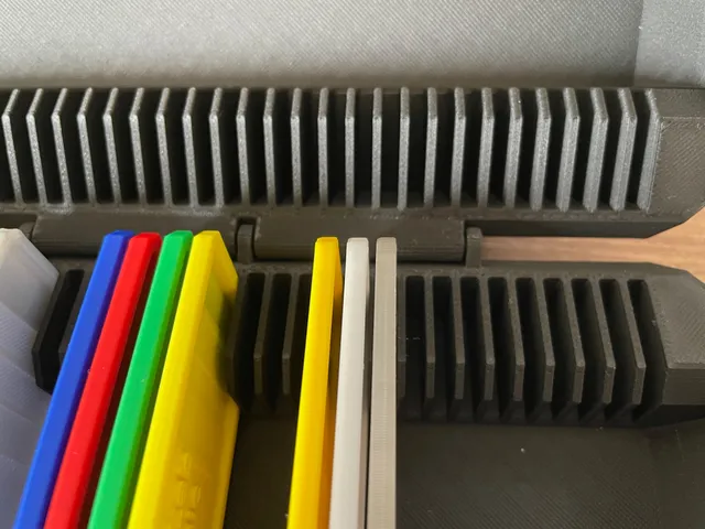 Make of Filament Sample Box | Infill / Color Swatch | Fully Printable ...