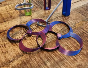 Toroidal Rotor 4 Strong Flying Propeller