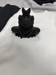 Frog with a Crown Decor Figurine