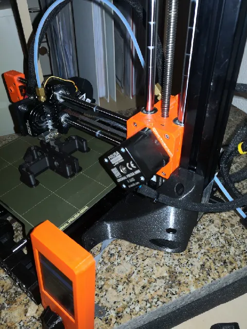 Make of Prusa MINI Z-Axis Support Brace by Crackinator | Download free ...