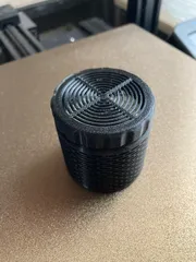 Silica gel spool container
