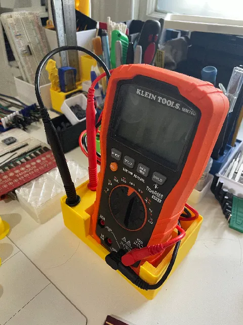 Make of Gridfinity Multimeter Stand by jsinkers | Download free STL ...