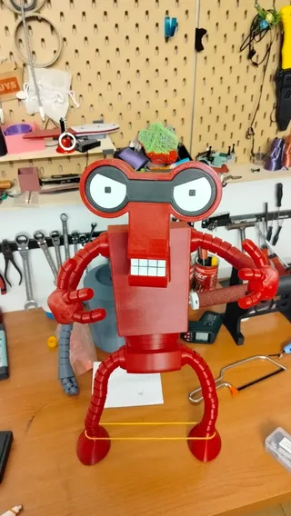 ROBERTO FUTURAMA ROBOT by OhMyGiob Download STL model