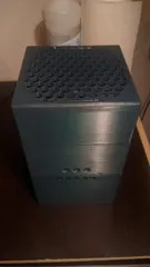 Room air dehumidifier with fan