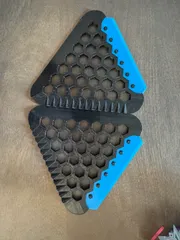 Hex Frost Ice Scraper with TPU Water Wiper