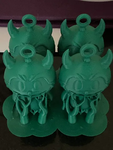 Labubu keychain by Ochrum | Download free STL model | Printables.com